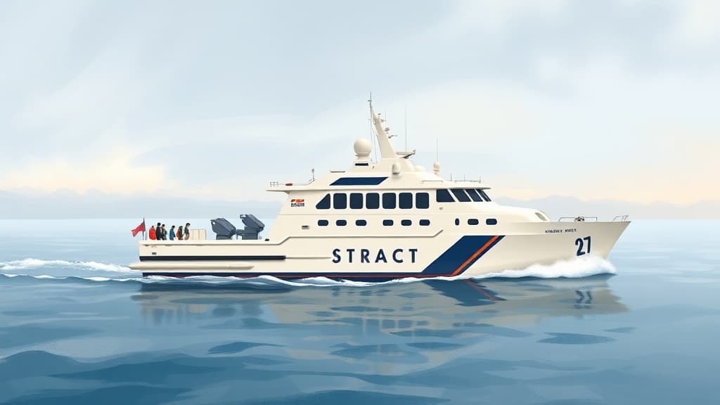 Strategic Marine Delivers First StratCat 27 Crew Transfer Vessel to Taiwanese Company for Offshore Wind Operations