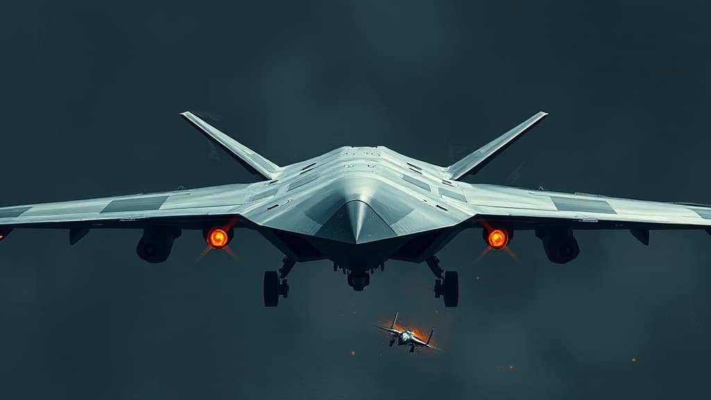 USAF's Stealth Electromagnetic Attack Drone Revealed