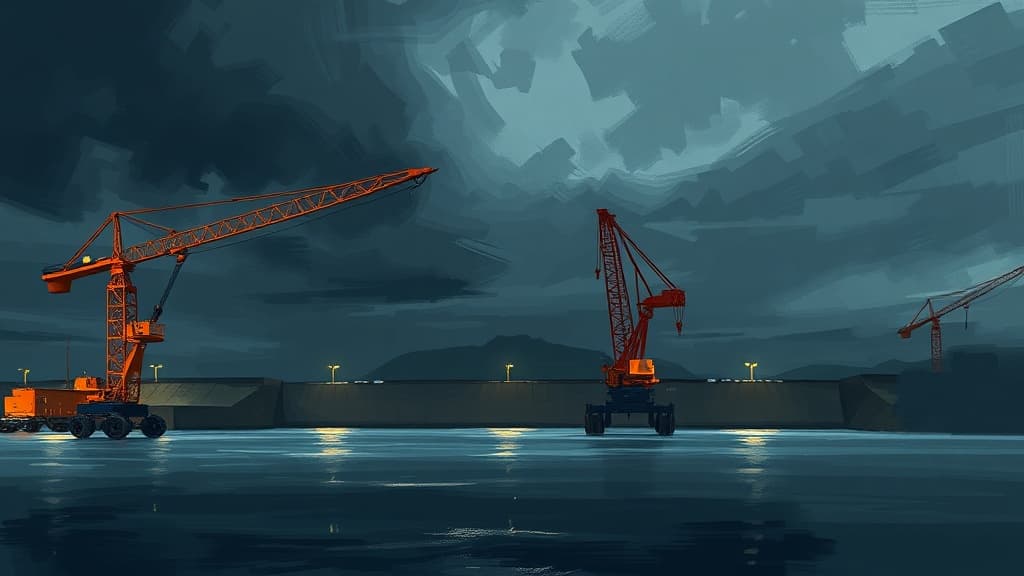 Cranes Support Infrastructure Upgrades at Lake Byllesby Dam, Gavins Point Dam, and Roßwiese Reservoir