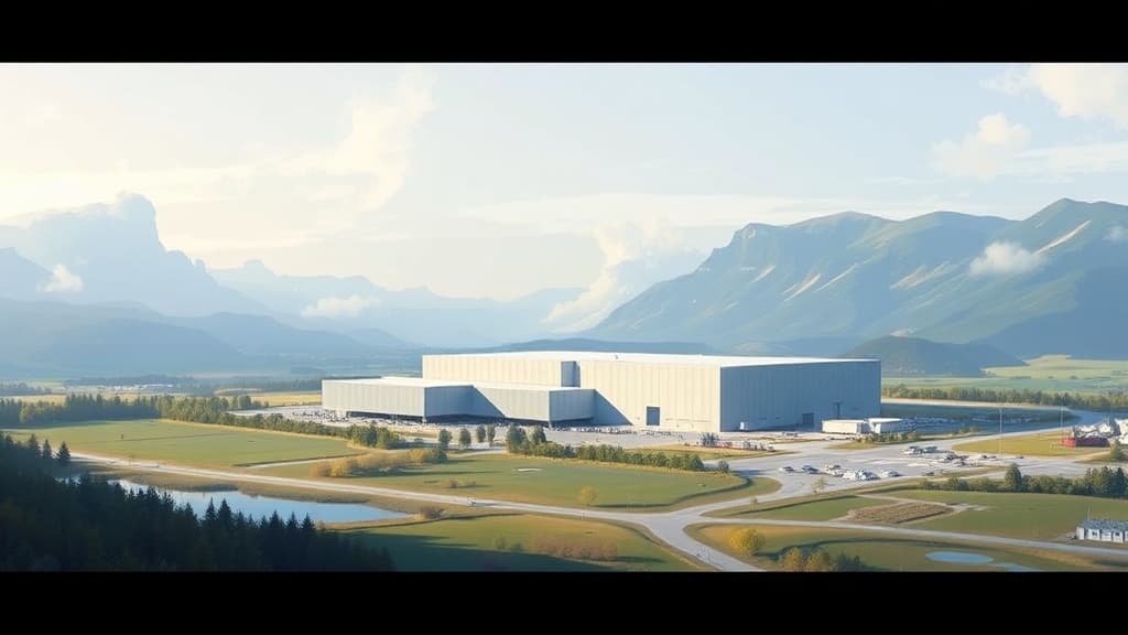 Google Submits Building Application for Data Center in Horndal