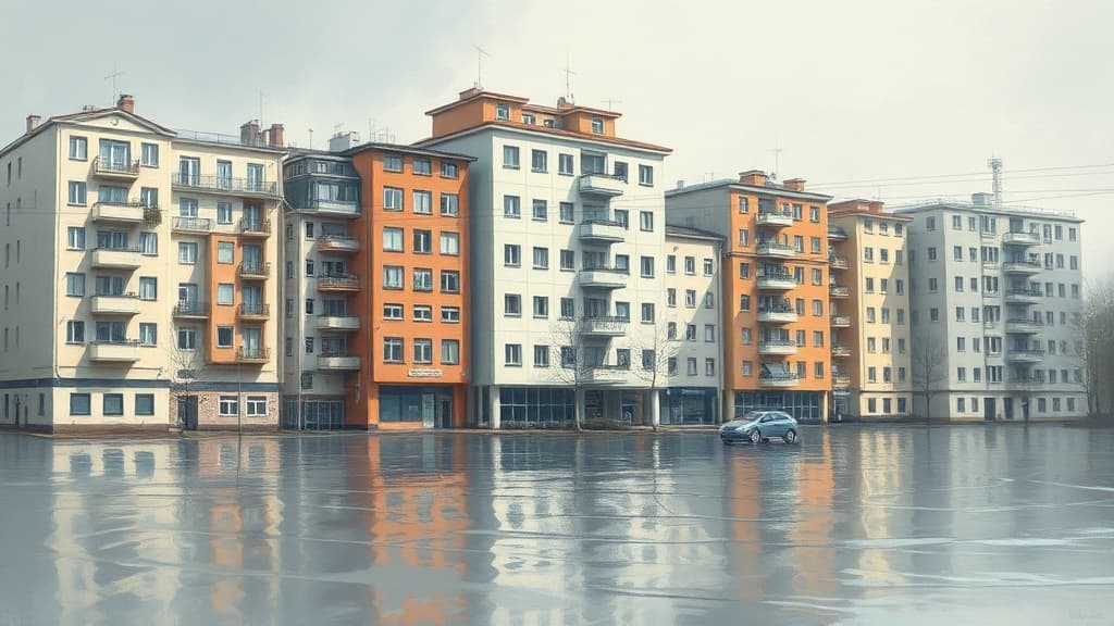 Eight Buildings in Kyiv Flooded with Hot Water for Two Months Due to Heating Network Break