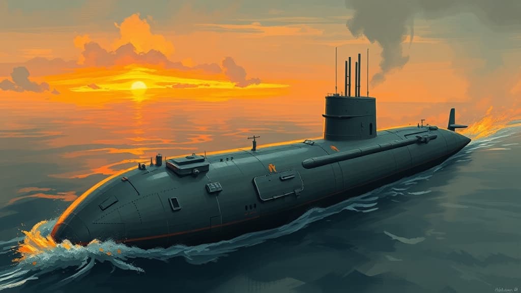 Vietnam's Submarine HQ-186 Da Nang Returns Home After Two-Month Voyage from Russia