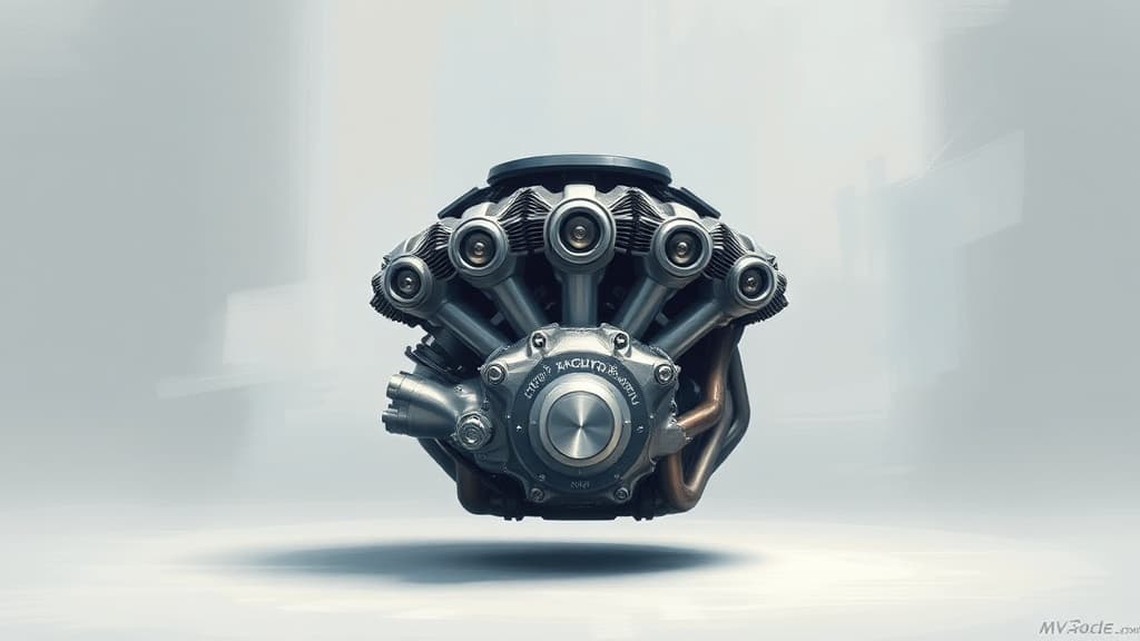 MV Agusta Unveils Quadrato Five-Cylinder Engine for Future Motorcycle Models