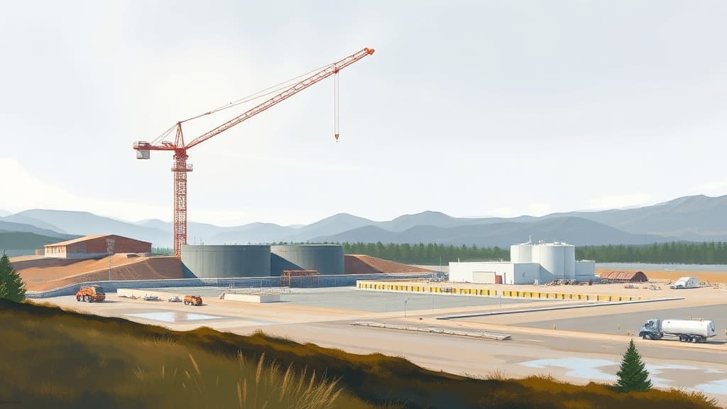 Sparwood Begins Construction on $30 Million Wastewater Treatment Project