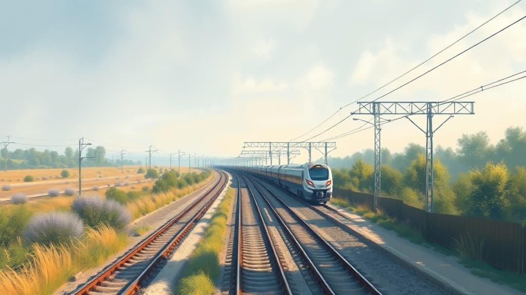 SNCF and Sun-Ways Identify 38 Million m² in France for Solar Panel Installation Along Railways