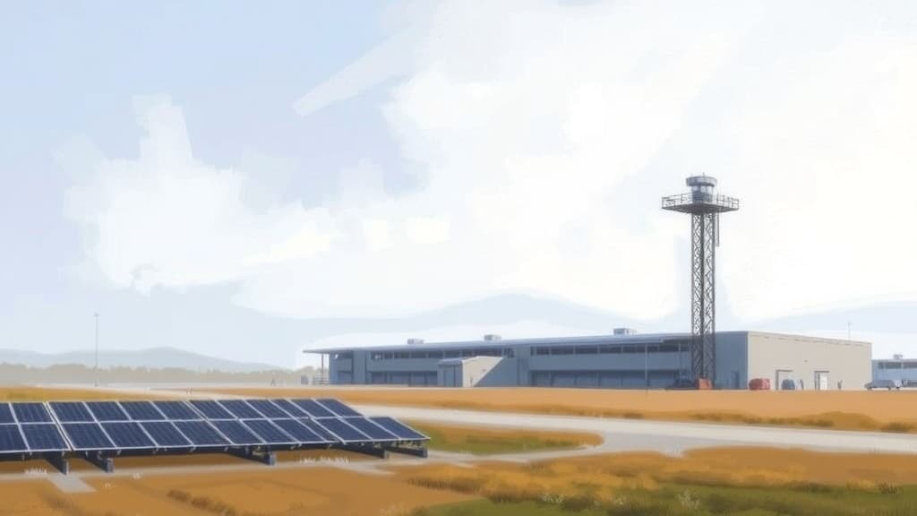 Thruxton Airport Seeks Prior Approval for PV Solar Panel Installation