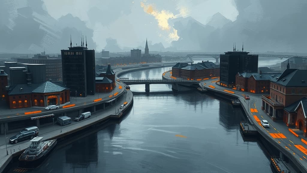 Narva Approves New Urban Plan Focusing on Riverfront and City Center amid Population Decline