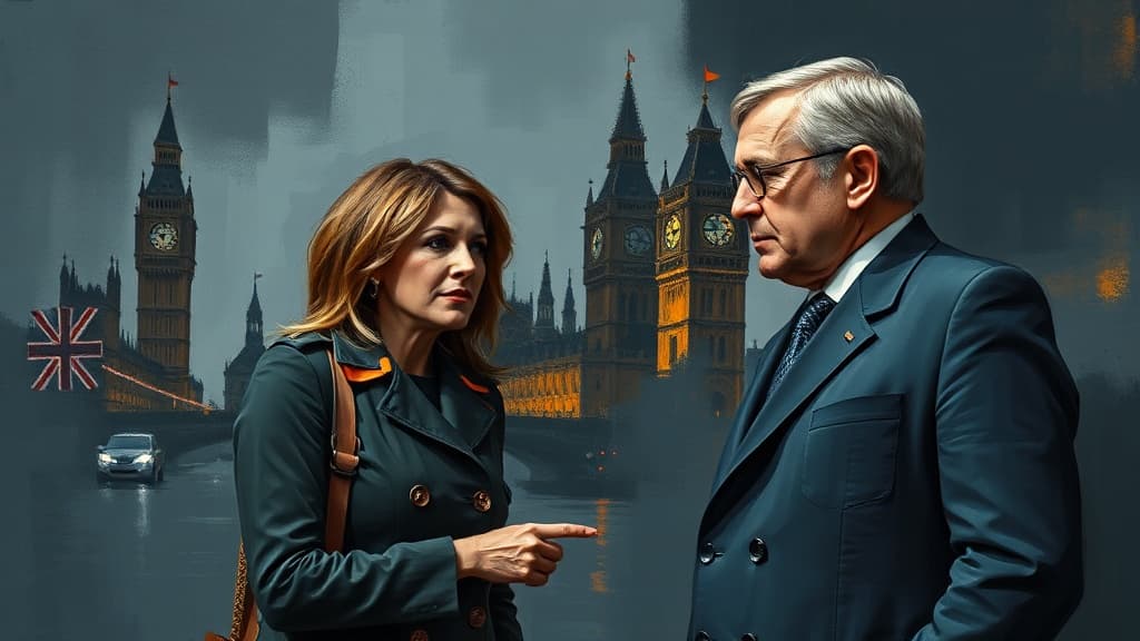 Alice Rufo Meets UK Defense Minister Alistair Cairns in London