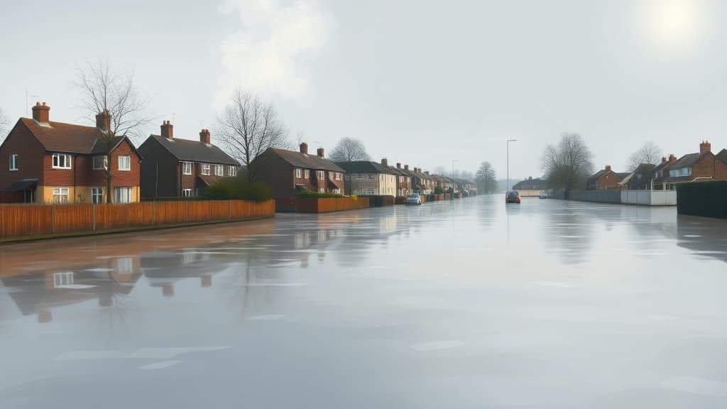 Thames Water Leak Causes Significant Flooding in Iffley, Oxfordshire