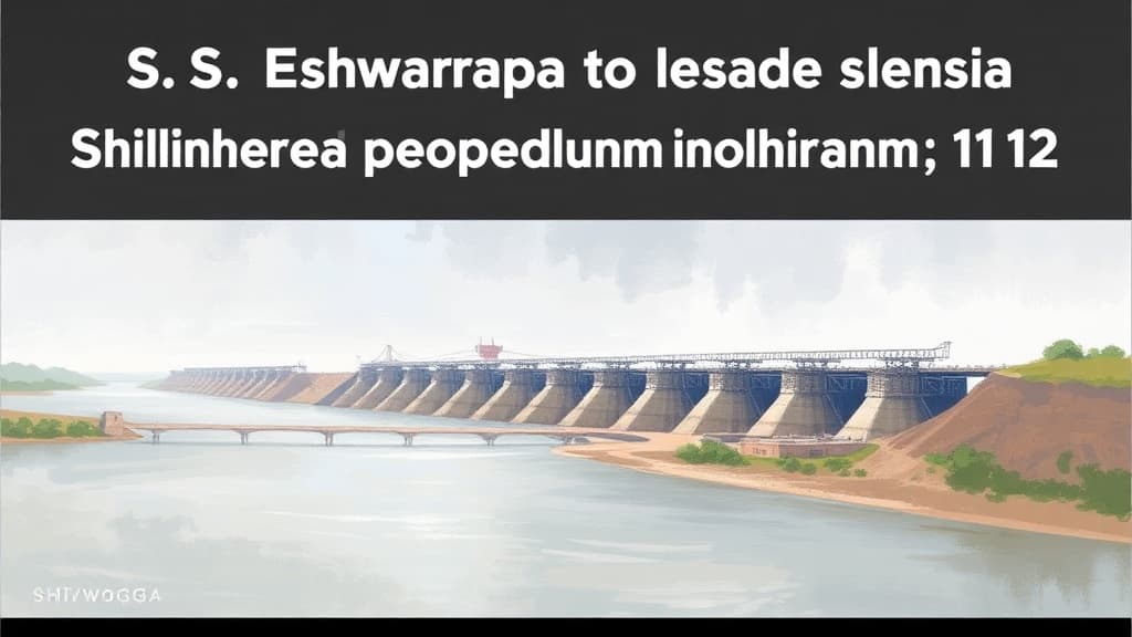 K.S. Eshwarappa to Lead Protest Against Sharavati Pumped Storage Project in Shivamogga on Feb 12