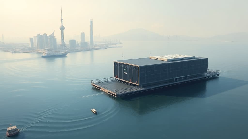 China Launches World's First Offshore Wind Direct-Linked Underwater Data Center in Shanghai