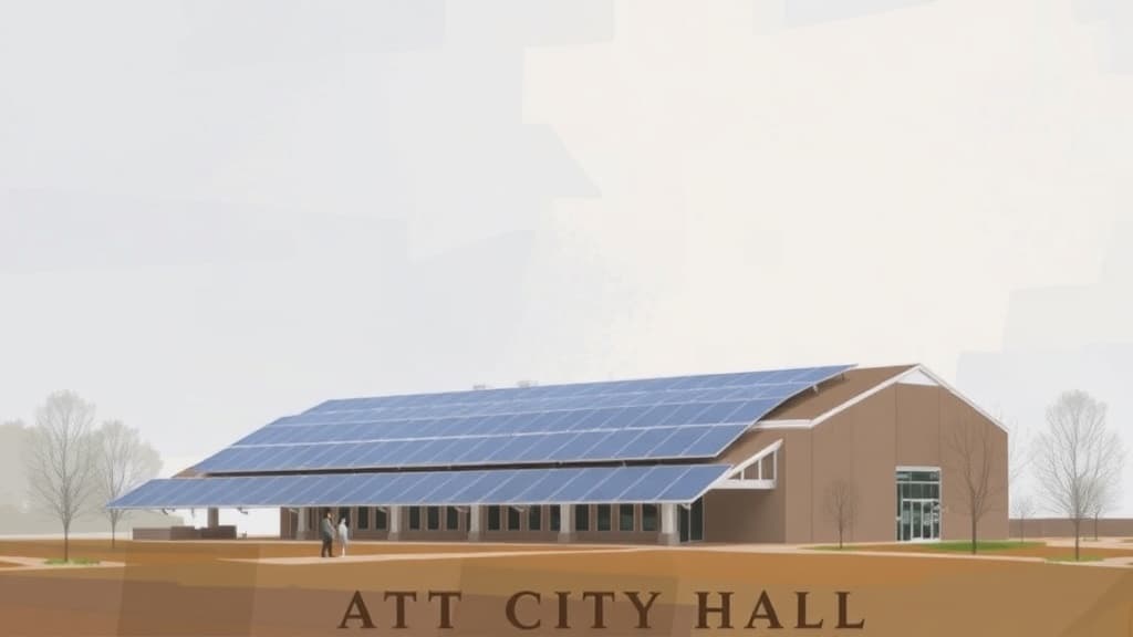 Saint Peter City Council Approves Funding for New Solar Array at City Hall