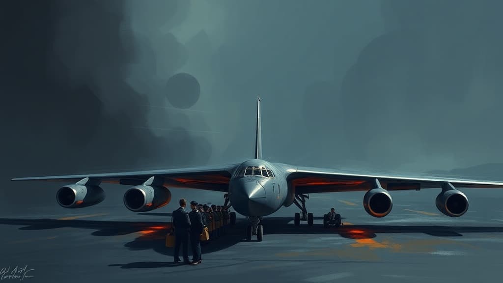 Air Force Global Strike Command Leadership Visits 2nd Bomb Wing to Review B-52 Operations