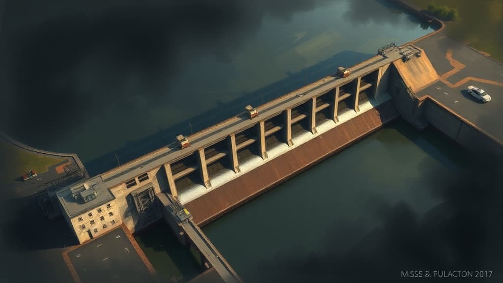 USACE Conducts Aerial Flyovers of Montgomery Locks and Dam for Upper Ohio Navigation Project