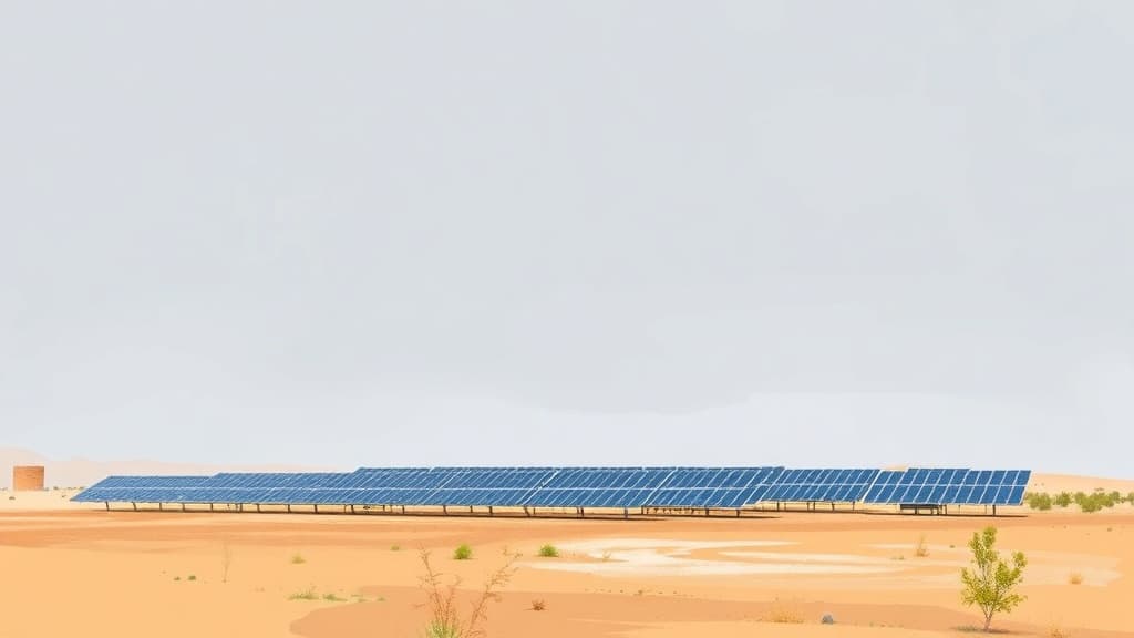 Noor Chad Solar Project Launched as Chad's First Utility-Scale Solar Plant with Battery Storage