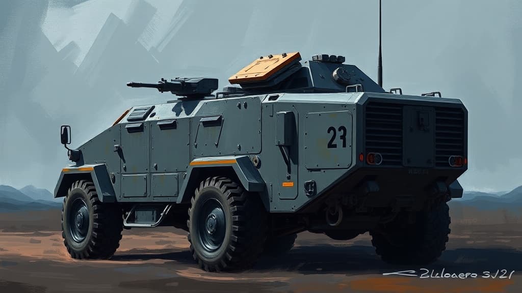 BlueSpace Technology Develops VLAH Armored Vehicle Amidst Local Defense Industry Challenges in Romania