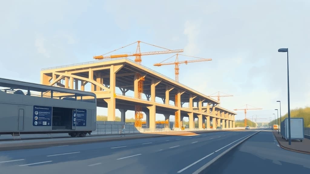 Construction Begins on St Helens Transport Interchange with Low Carbon Steel from Italy