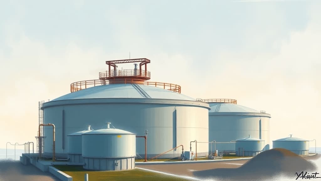 Germany's Gas Storage at 25%: Triggering Emergency Plan and Alarm Level