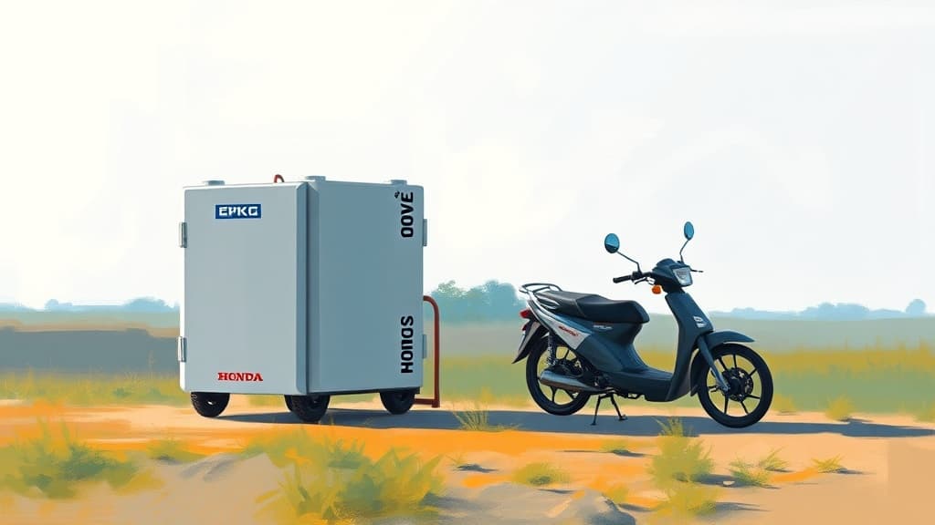 OMC Power and Honda Launch EV Battery-Based UPS Solution in Hardoi, India