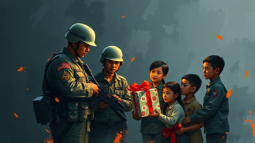 32nd Infantry Battalion Conducts Gift-Giving Activity in Basilan for Local Children