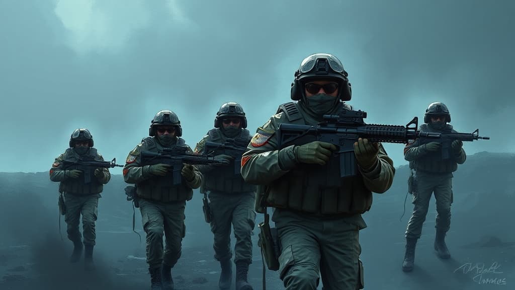 US Soldiers Conduct CROWS Training Near North Korean Border