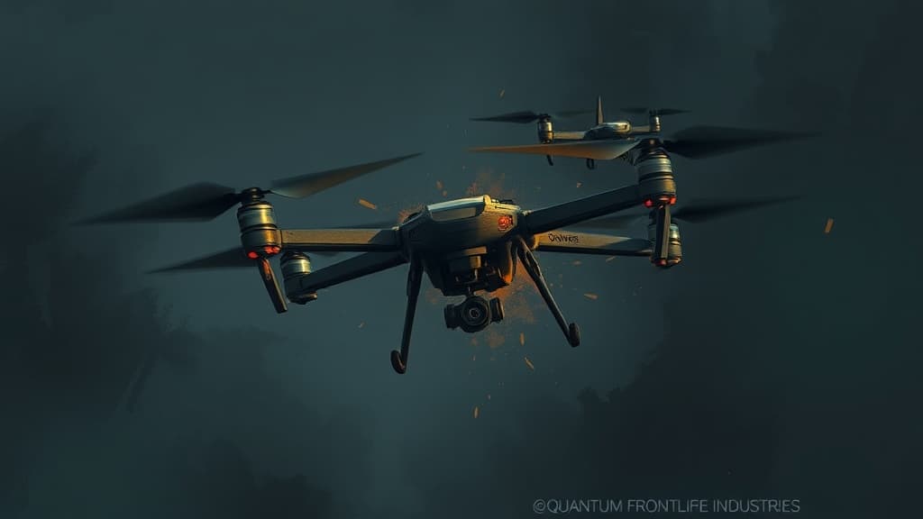Quantum Frontline Industries Established to Produce Drones Amid Ongoing Ukraine Conflict