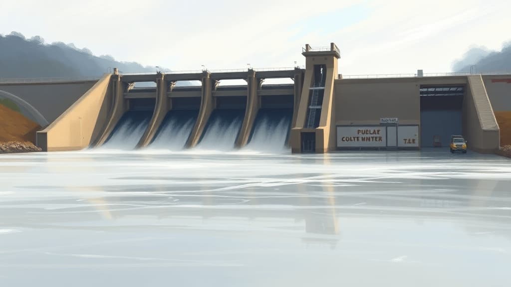 Colgate Powerhouse Experiences Penstock Pipe Failure, Causing Flooding and Power Outages