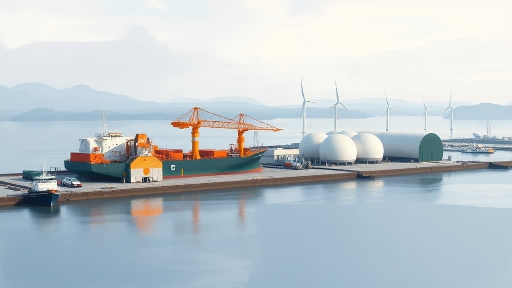 Comparison of LNG Terminal and NZ Steel Renewable Energy Projects