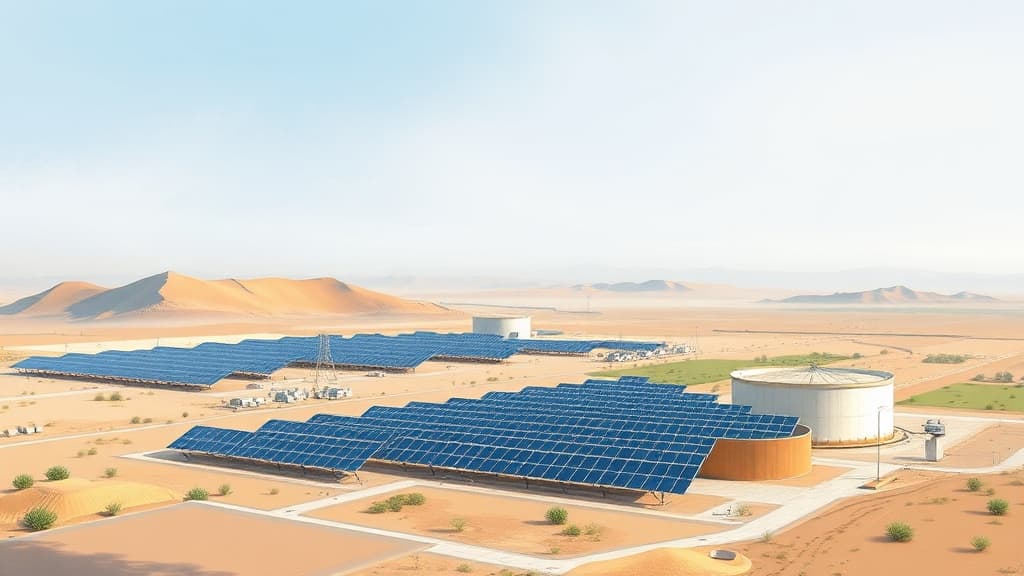Hassan Allam awarded contract for 200 MW Solar and Storage Plant in Egypt