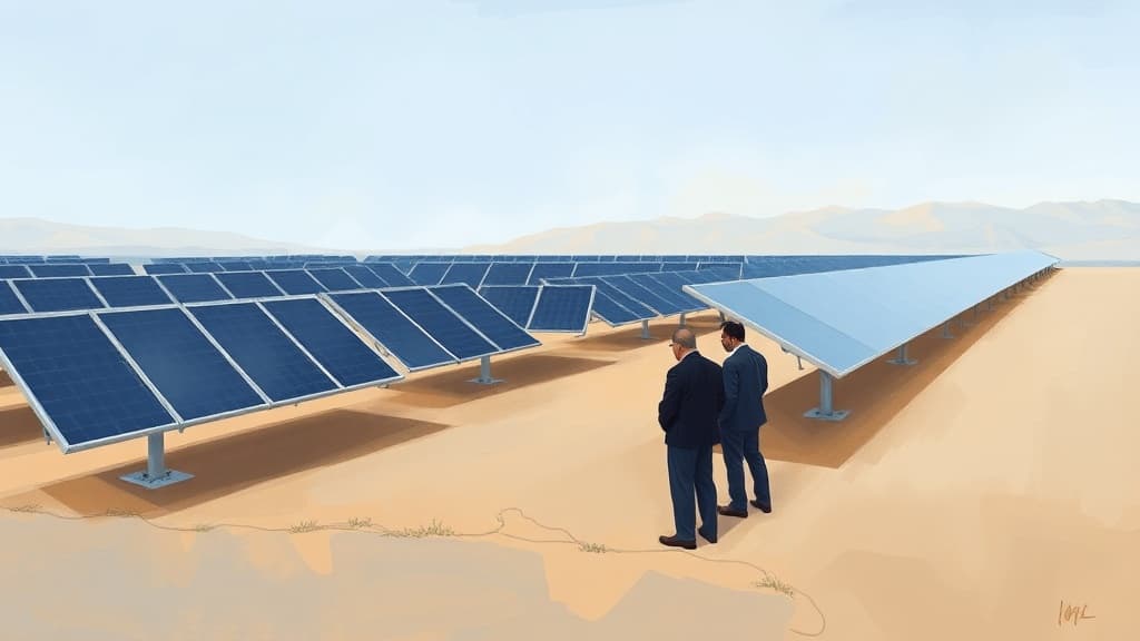 Inauguration of 10-MW Semirom Solar Power Plant in Isfahan, Iran