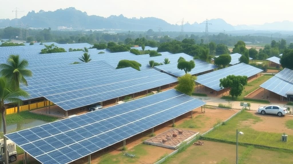 Electricite du Cambodge Initiates 60 MW Solar Project in Kampong Chhnang Province