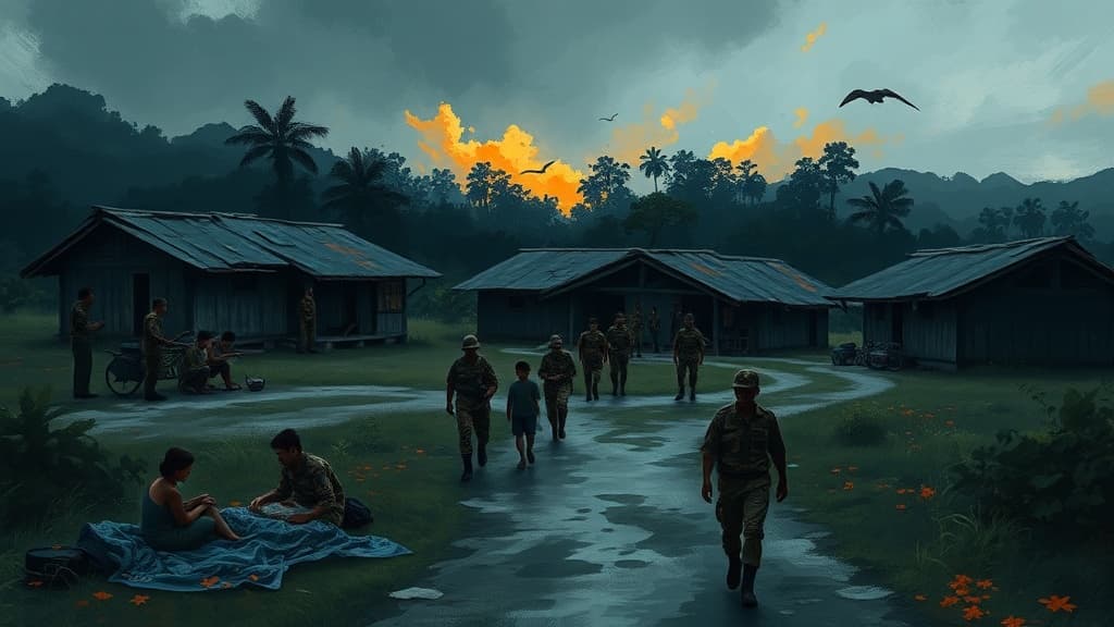 45 Families Return to Homes After Clashes Between Philippine Army and NPA in Negros Oriental