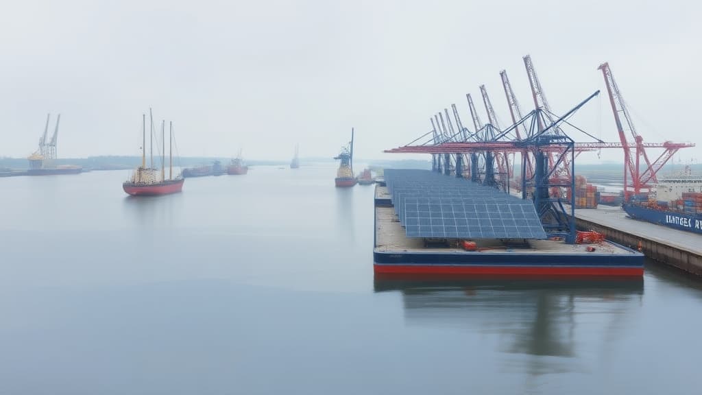 Rotterdam Port to Develop 96 MW Floating Solar Project for Local Businesses by 2027