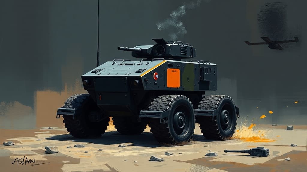 Turkey's ASLAN UGV Deployed in NATO's STEADFAST DART 26 for Robotic Warfare Integration