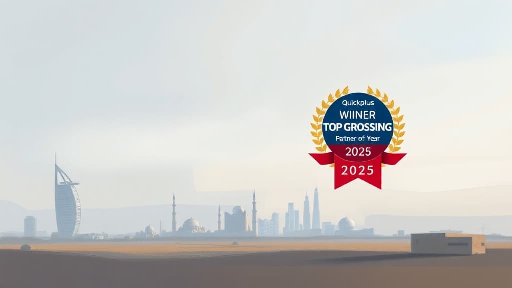 Quickplus Business Consultants Wins Top Grossing Partner of the Year 2025 Award in UAE