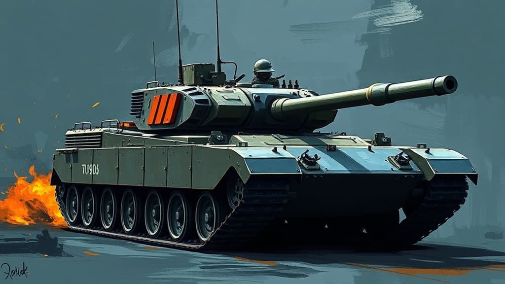 Russia Proposes Local Production of Upgraded T-90MS Battle Tanks in India