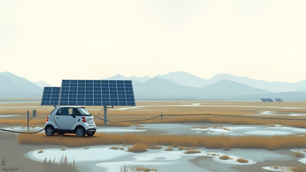 Solar and Battery System Powers EV Trial in Northwest Territories