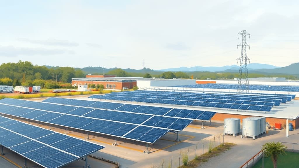 UK Electronics Invests in 120kW Solar-Hybrid Renewable Energy System for Sustainable Manufacturing