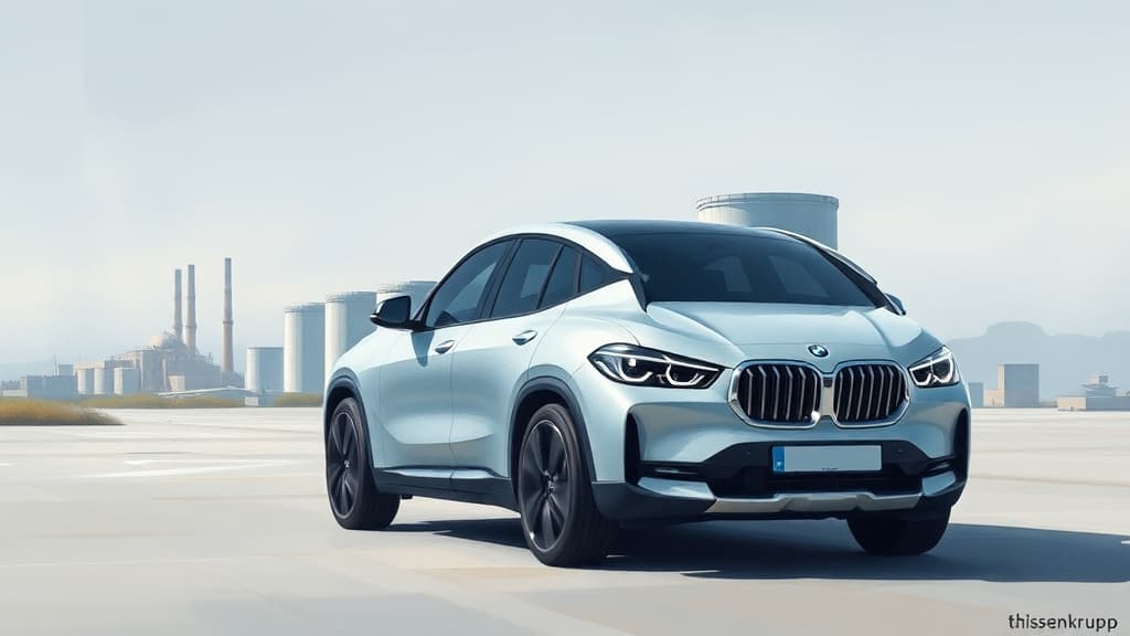 thyssenkrupp Steel to Supply bluemint® Recycled Steel for BMW iX3 Production Starting 2026