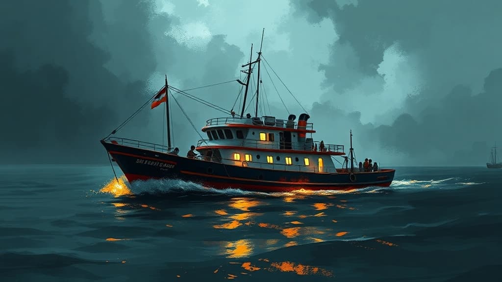 Sri Lankan Navy Arrests 12 Indian Fishermen, Seizes Trawler Ahead of Katchatheevu Festival