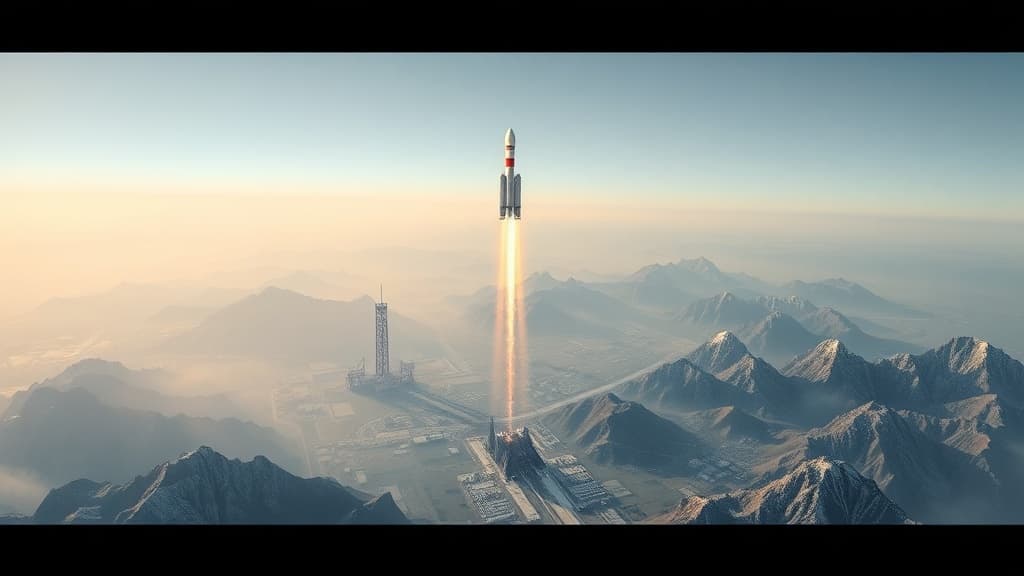 Image for article: China Launches Over 120 Remote-Sensing Satellites in 2025, Second Globally