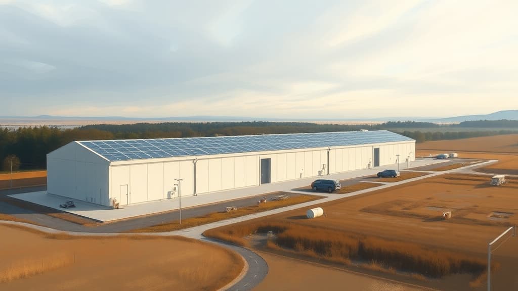 Image for article: Nordic Solar Commissions 9MW Battery Plant in Södertälje, Sweden