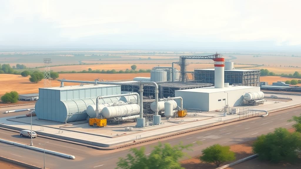 Image for article: Genser Energy's 135 MMSCFD Gas Conditioning Plant in Ghana Nears Commissioning