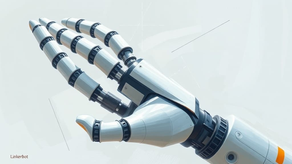 Image for article: LinkerBot Develops Advanced Robotic Hand with Human-like Precision