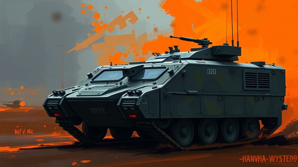 Hanwha Systems Unveils Next-Generation Active Protection System for NIFV-ME at World Defense Show 2026