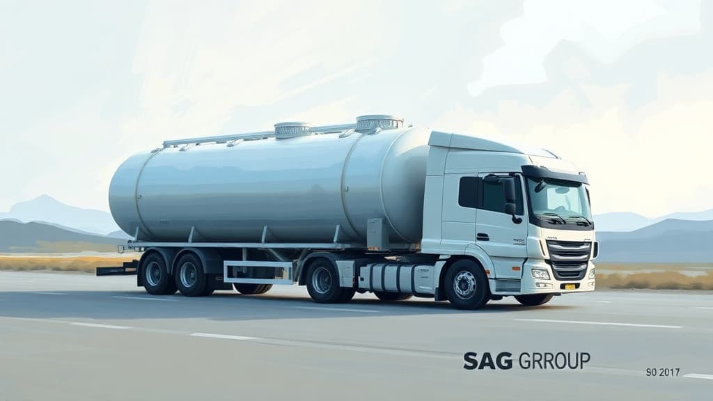 SAG Group Achieves Milestone with First Series of Hydrogen Cryotank Systems for Trucks