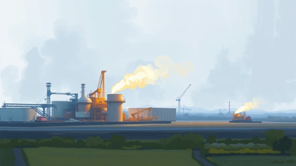 Gasunie Conducts Flaring Operations for ETL 179.200 Connection in Stade-Bützfleth