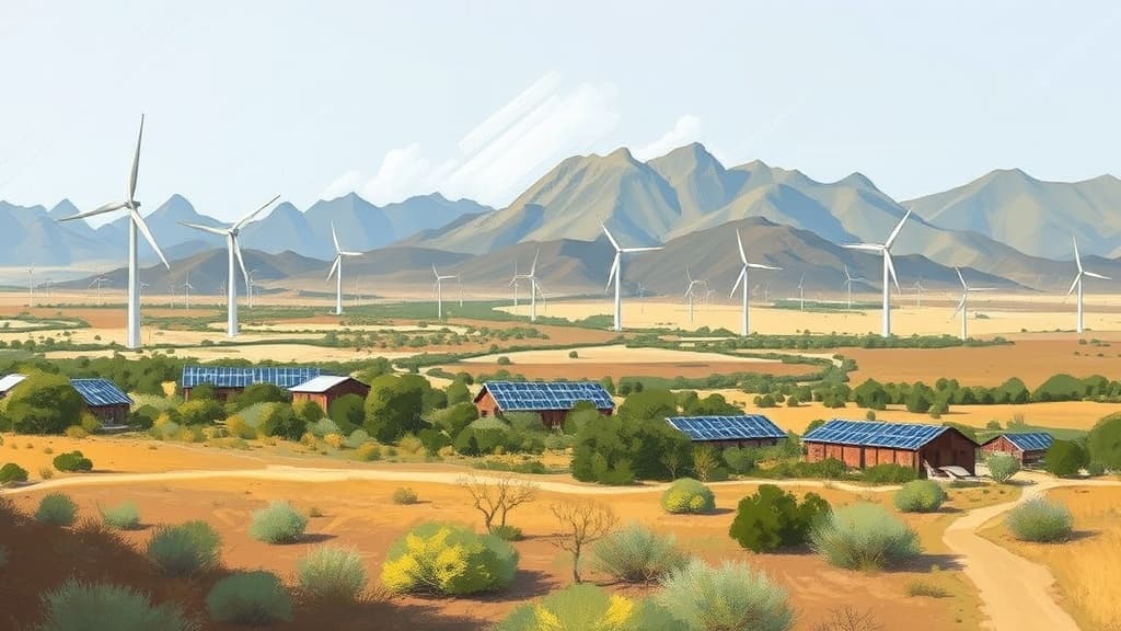 South Africa's Renewable Energy Sector Sees Major Investments and Infrastructure Developments