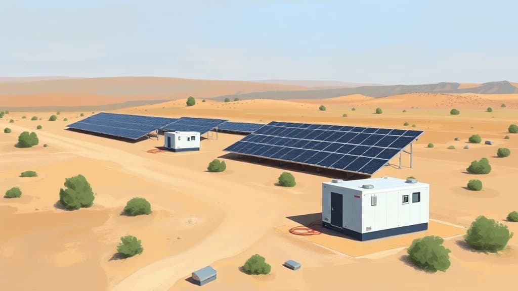 STEG Seeks €40 Million EBRD Loan for 50 MW Solar and Battery Storage Project in Tunisia