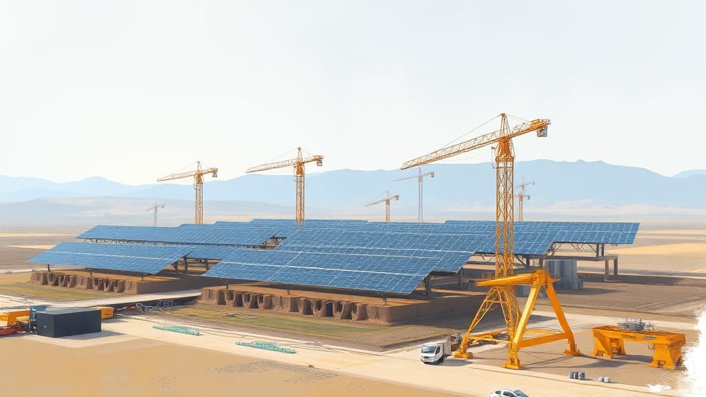 China's Ningxia 6 GW Hybrid Photovoltaic Project in Coal Mining Subsidence Areas Begins Operations